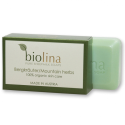 Organic sheep's milk soap
