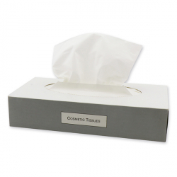 Facial tissue box