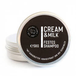 Festes Shampoo 58g, Black Edition