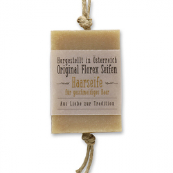 90g Spezialseifen handgeschöpft Hänger "Aus Liebe zur Tradition"
