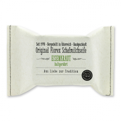 150g Handgeschöpfte Seife im Papierbeutel genäht "Aus Liebe zur Tradition"