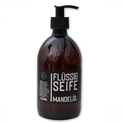 Echte Flüssige Pflanzenölseife 500ml, Black Edition