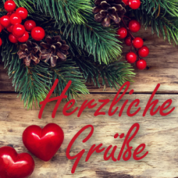 Herzliche Grüße (M113) - Cranberry, Granatapfel