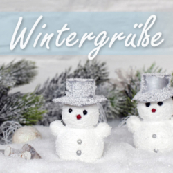 Wintergrüße (M122) - Eisblume, Schneerose, Classic