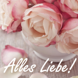 Alles Liebe (M62) - Magnolie, Pfingstrose