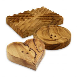 Soap dishes olive wood