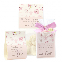 Schutzengel mit Spruch "Weil Engel nicht überall sein können..."