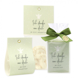 Schutzengel mit Spruch "Ich denke an dich..."