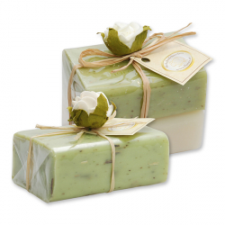 Sheep milk soap square 100g packed 1 piece