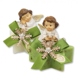 Dekorierte Seifen Engel