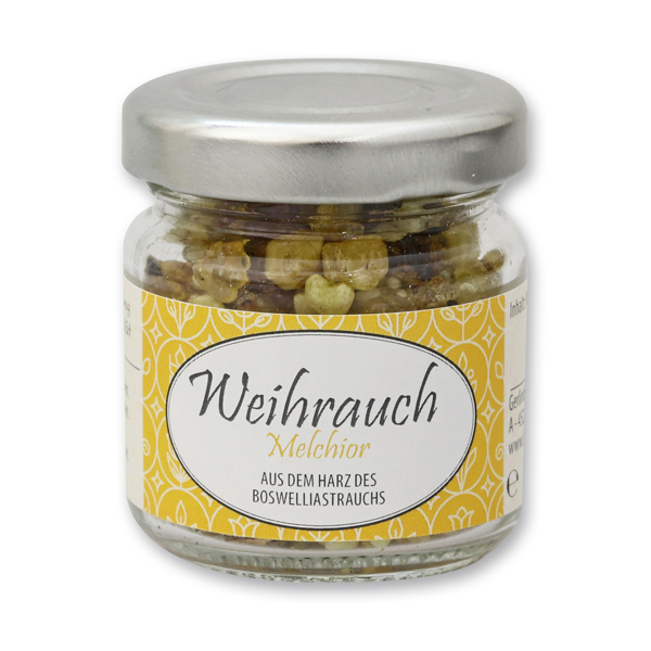 Incense mix 30g in a glass jar, "Melchior" 