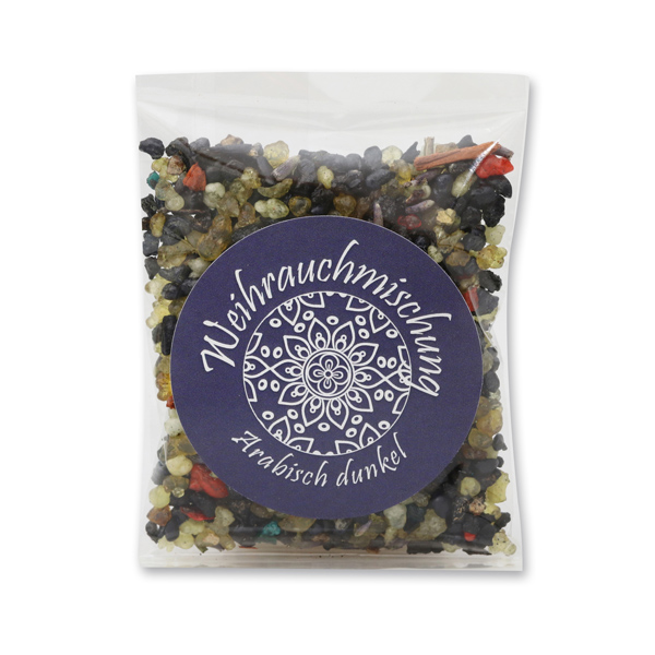 Incense mix 25g in a cellophane bag, "Arabisch dunkel" 