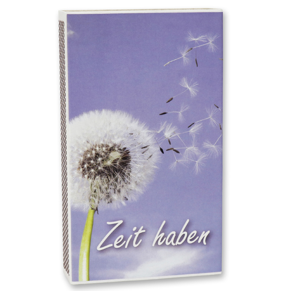 Matches big, "Zeit haben" 