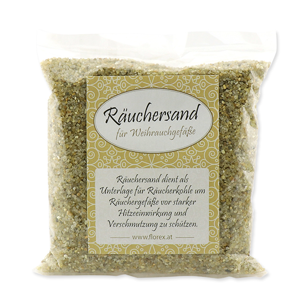 Räuchersand für Weihrauchgefäße 200g 