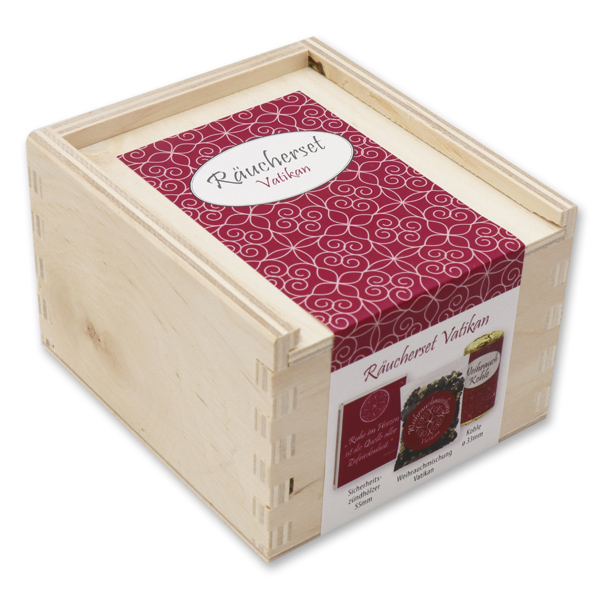 Incense set in box, "Vatikan" 
