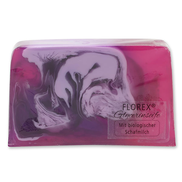 Handgemachte Glycerinseife 90g in Folie, Veilchen 