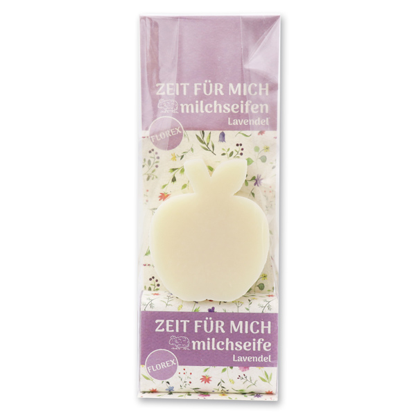 Schafmilchseifen-Set in Cello "Zeit für mich", Classic/Lavendel 