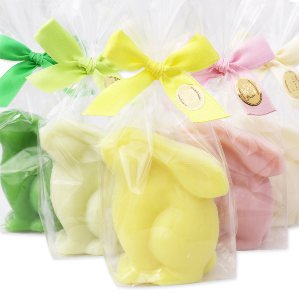 Sheep milk soap rabbit 130g, in a cellophane, sorted 