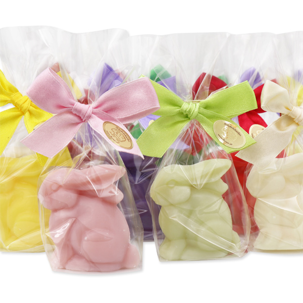 Sheep milk soap rabbit 40g, in a cellophane, sorted 