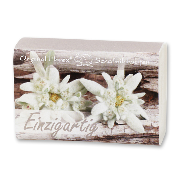 Sheep milk soap 100g "Einzigartig", Edelweiss 