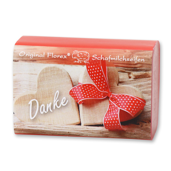 Sheep milk soap 100g "Danke", Rose 