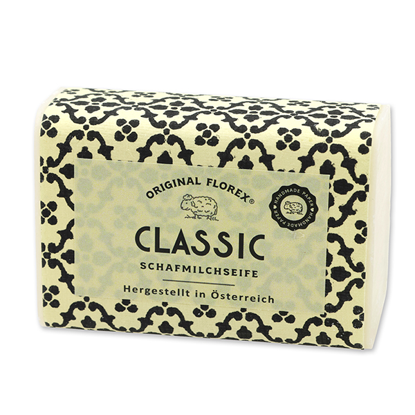 Sheep milk soap 100g, "Handmade Paper" Classic 