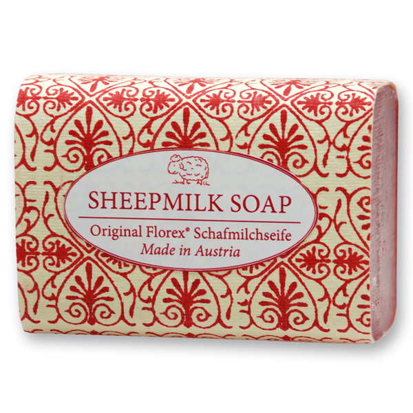 Sheep milk soap 100g "Red Edition", Pomegranate 