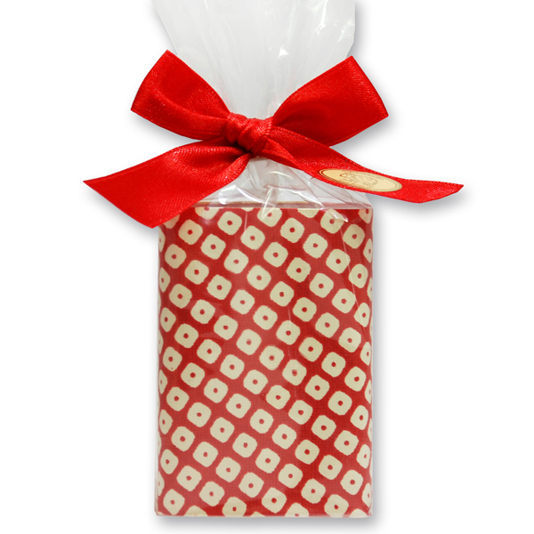 Sheep milk soap 100g in a cellophane bag "Red Edition", Dirndl 