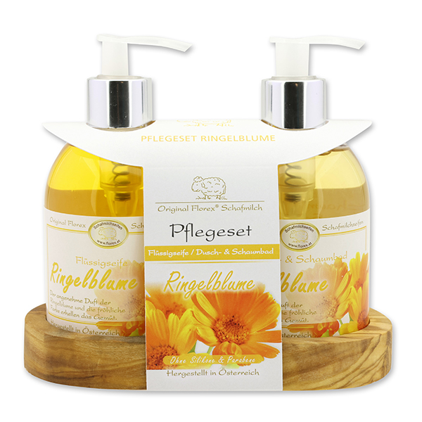 Care set liquid soap 250ml & Shower and bubble bath 250ml, Marigold 