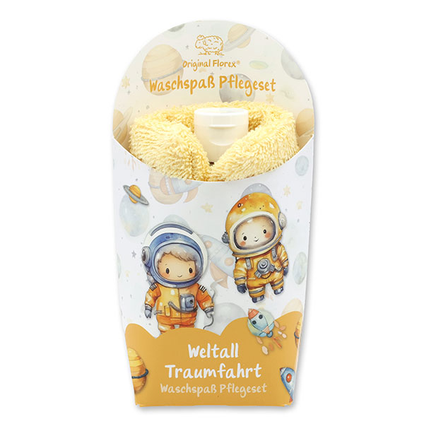 Washing fun care set 2 pieces "Weltall Traumfahrt", Fruit dream 