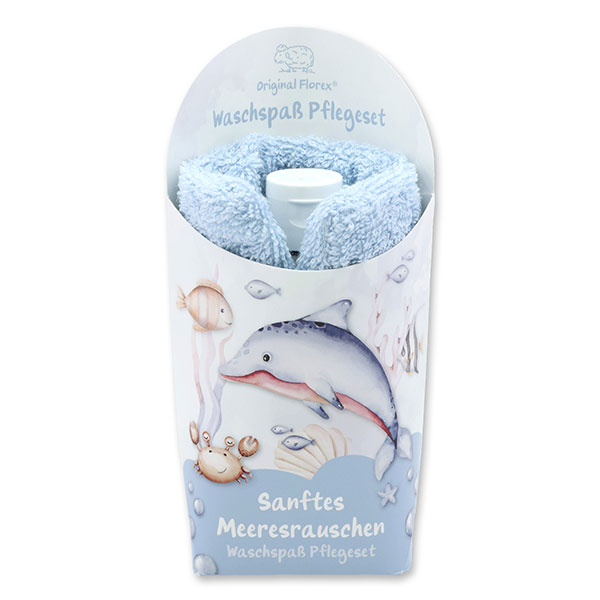 Washing fun care set 2 pieces "Sanftes Meeresrauschen", Cloud breeze 