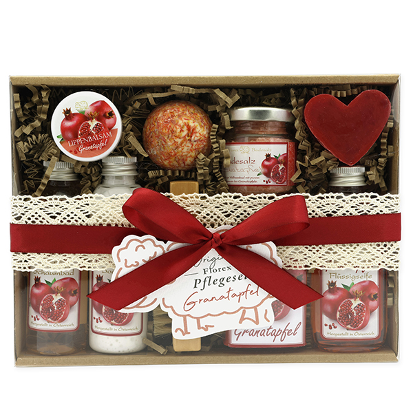 Gift set  9 pieces, Pomegranate 