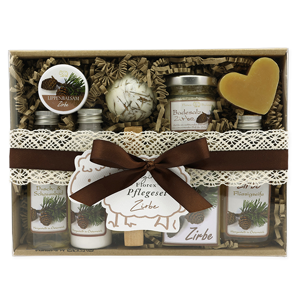 Gift set  9 pieces, Swiss pine 