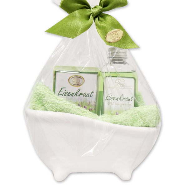 Wellness set 4 pieces in a cellophane bag, Verbena 