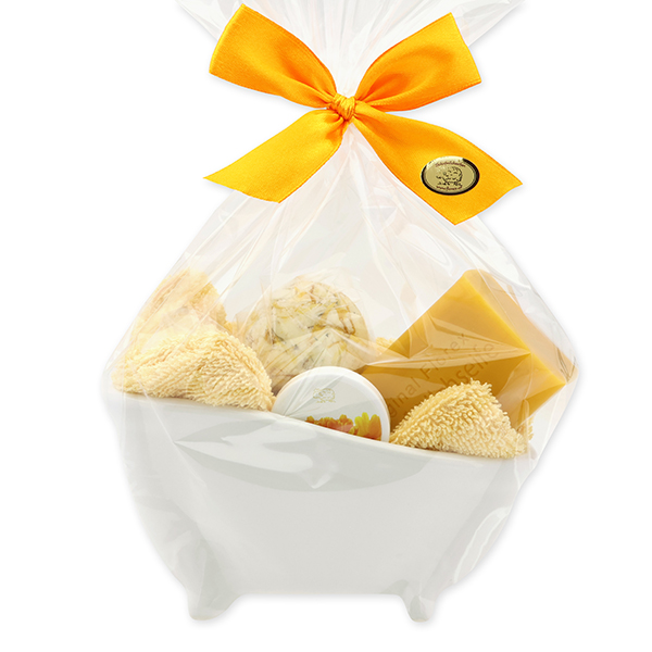 Wellness set 6 pieces in a cellophane bag, Marigold 