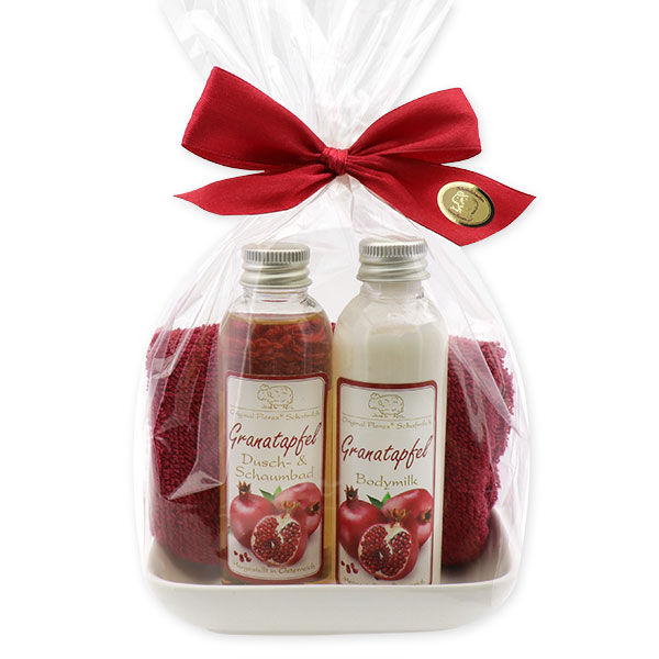 Care set, Pomegranate 