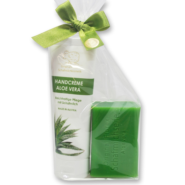 Care set 2 pieces in a cellophane bag, Aloe Vera 