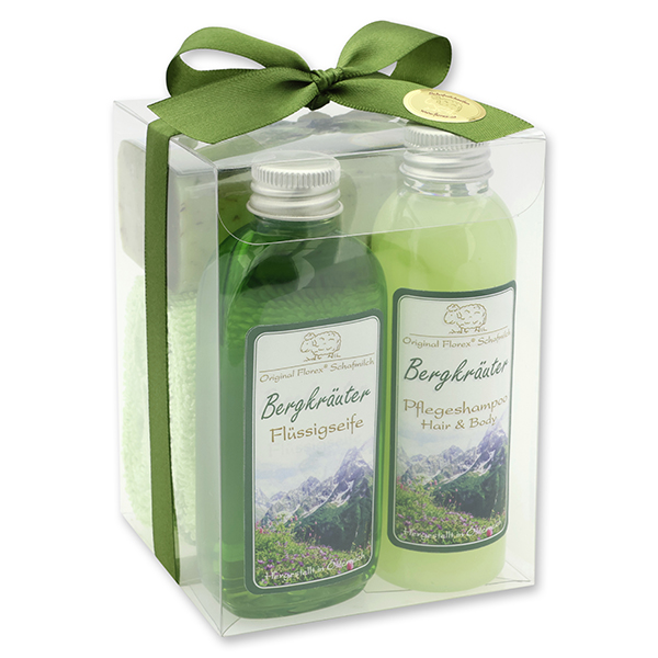 Klarsichtbox Set, Bergkräuter 