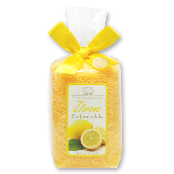 Sheep milk soap needles in Cello 100g, Lemon 