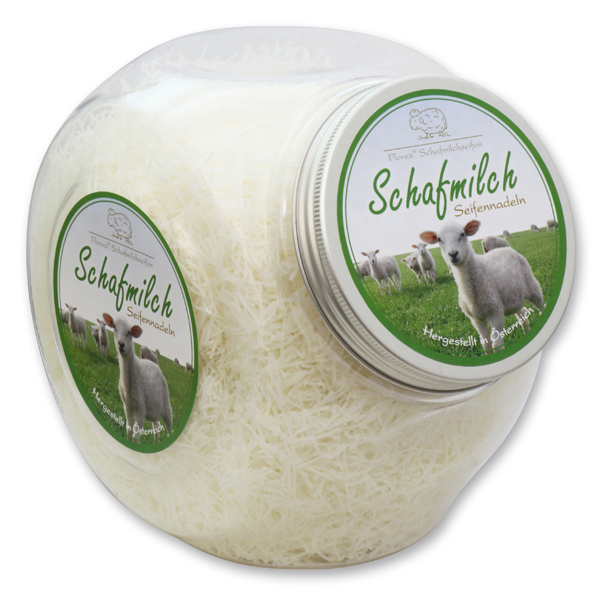 Schafmilchseife Seifennadeln in Dose 1kg, Classic 