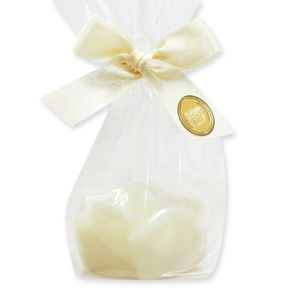 Sheep milk soap rose 'Florex' 54g, in a cellophane, Classic 