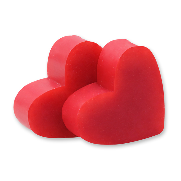 Sheep milk soap heart midi 23g, Hibiscus 