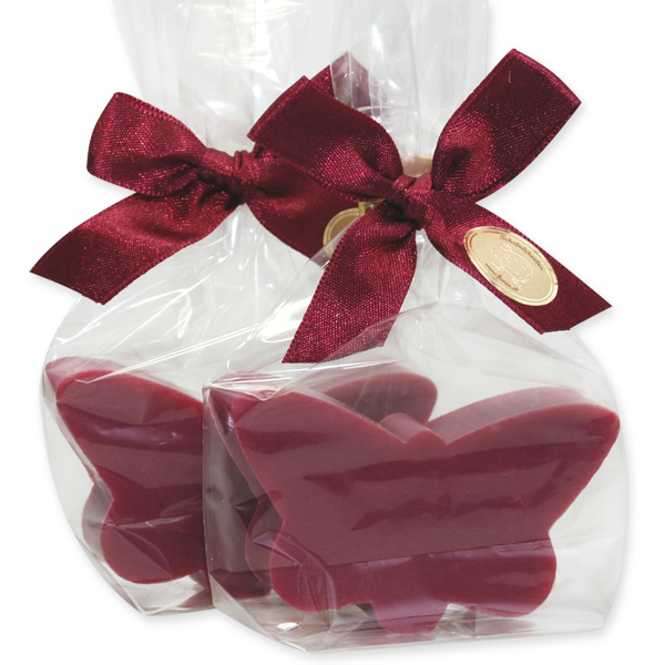 Sheep milk soap butterfly 38g, in a cellophane, Orchid 