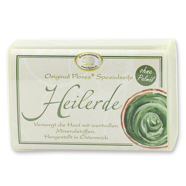 Healing clay soap square 100g 