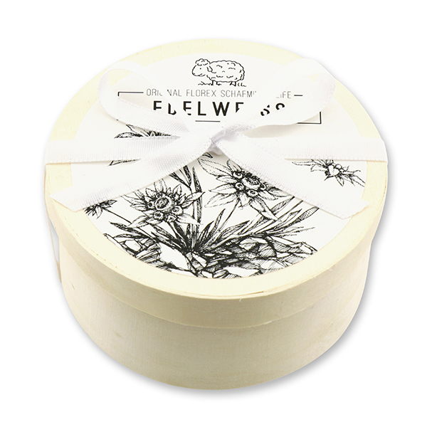 Sheep milk soap 100g in a box 
"Edelweiß", Edelweiss 