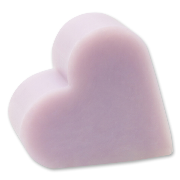 Sheep milk soap heart 85g, Lilac 