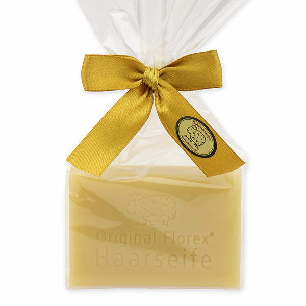 Hair soap with sheep milk 100g in a cellophane bag, Marigold 