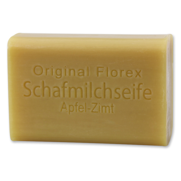 Sheep milk soap square 100g, Apple/Cinnamon 