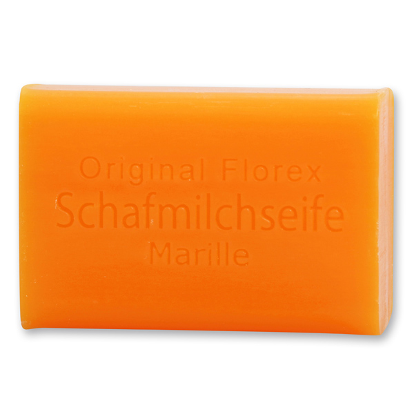 Schafmilchseife eckig 100g, Marille 