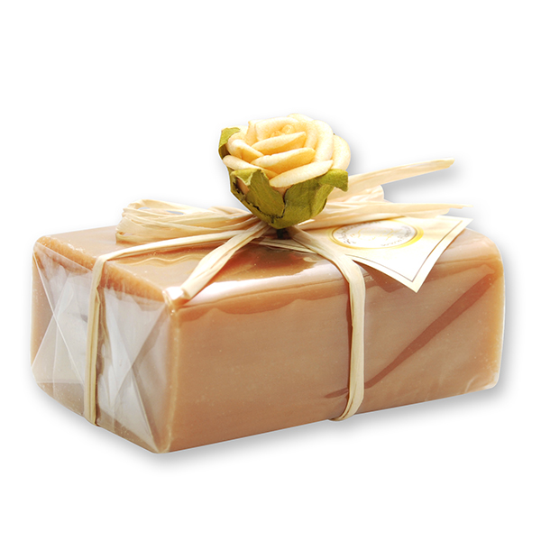 Schafmilchseife eckig 100g 1er verpackt, Vanille 